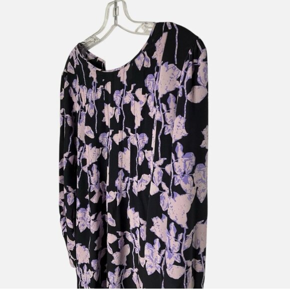 Diane von Furstenberg Joyce Dress Silk Size Medium *READ FLAW* - Picture 4 of 9